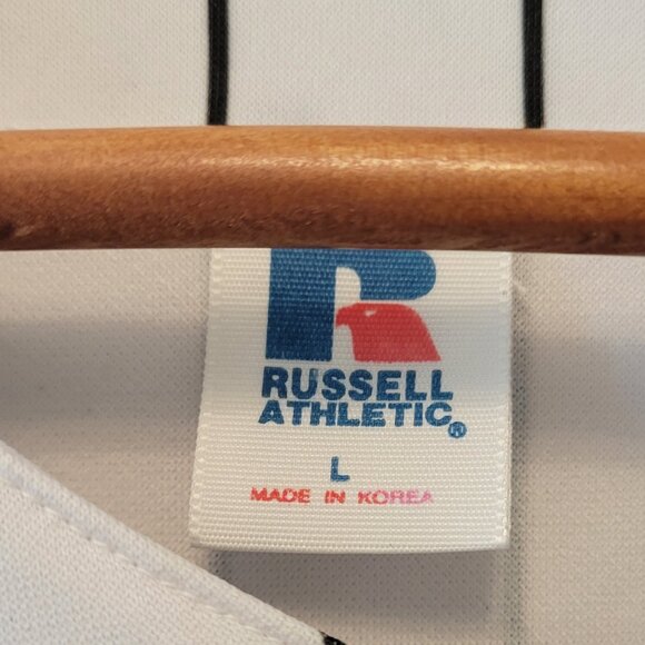 Vintage Fla Marlins JOSH BECKETT 2003 World Series 100th Anniv. Russell Jersey - Picture 5 of 11